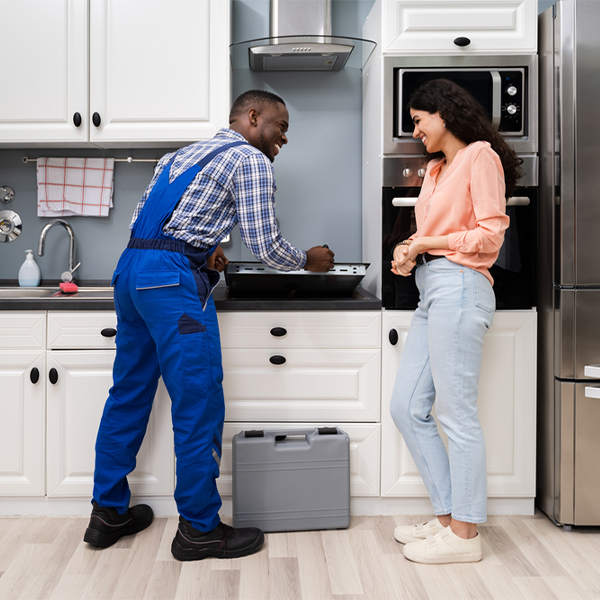 how long does it typically take to complete cooktop repair services in Oconto WI